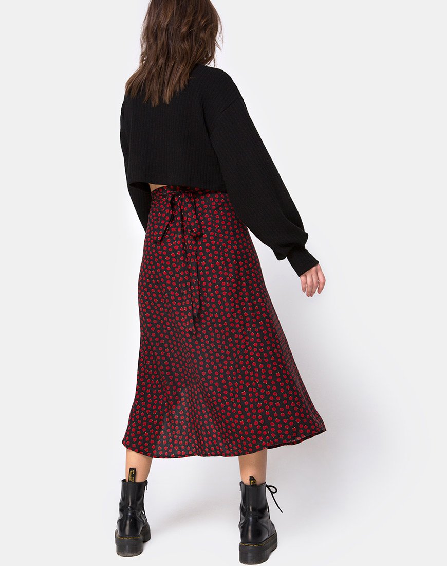 Immagine di Satha Gonna in Dotty Rose Nero