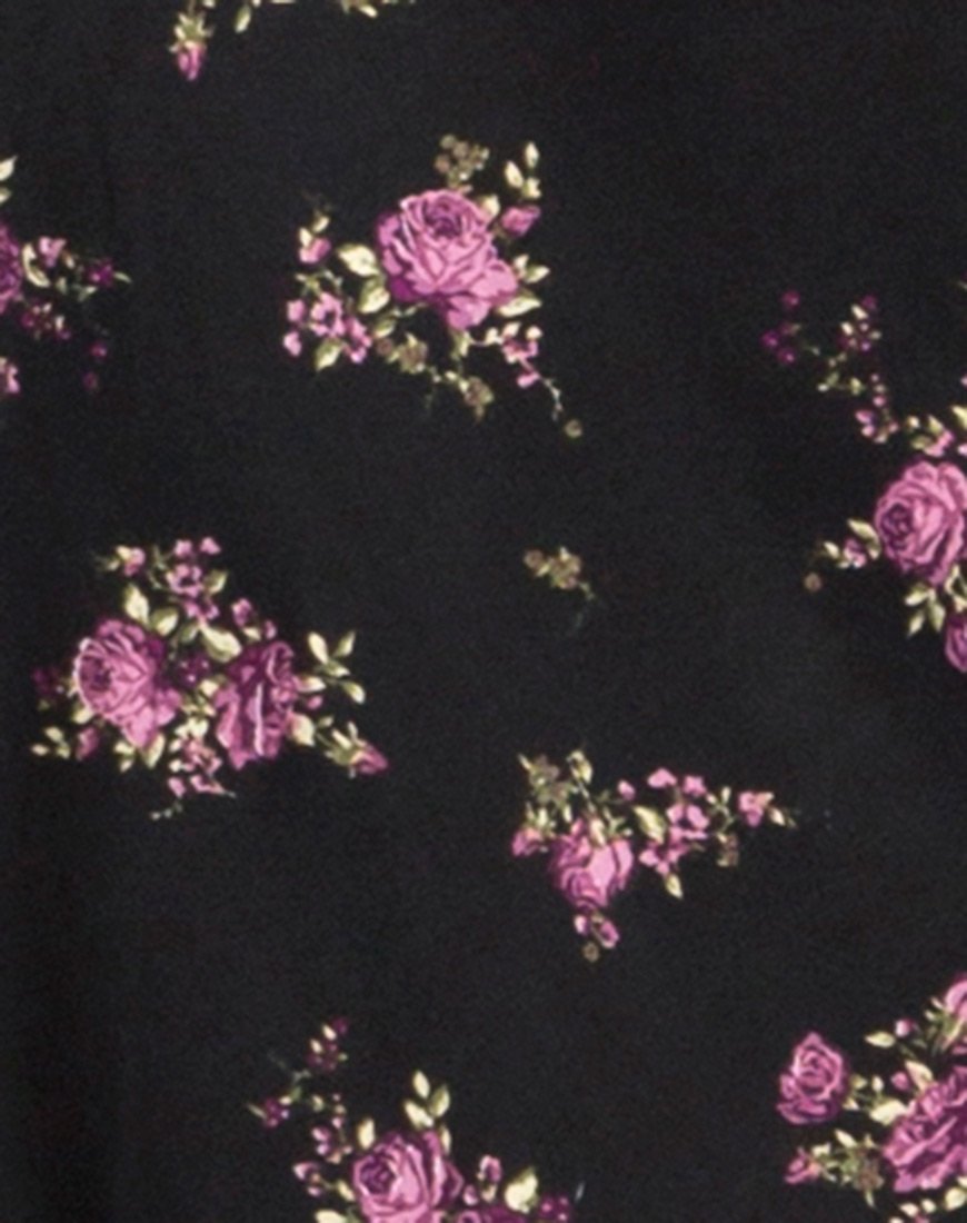 Immagine di Satha Midi Skirt in Sohey Rose Black