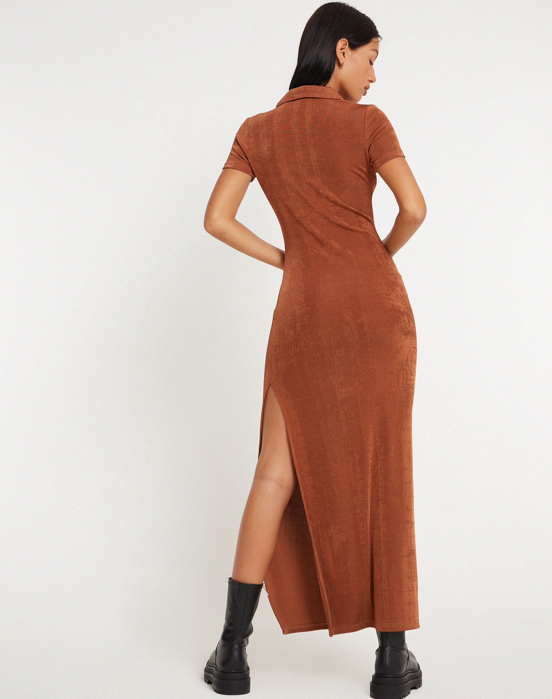 immagine di Savita Maxi Dress in bronzo