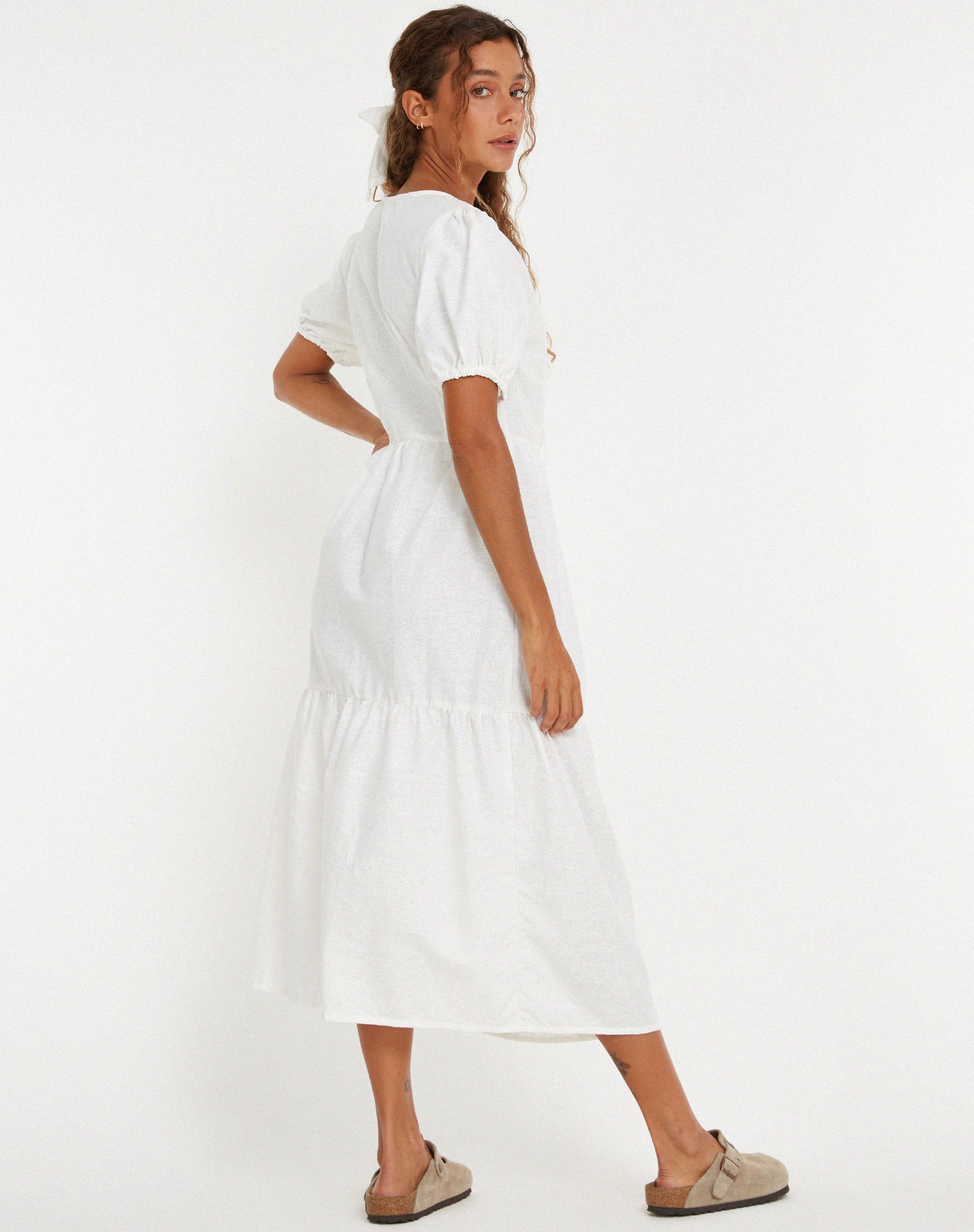 immagine di Sawyer Maxi Dress in bianco