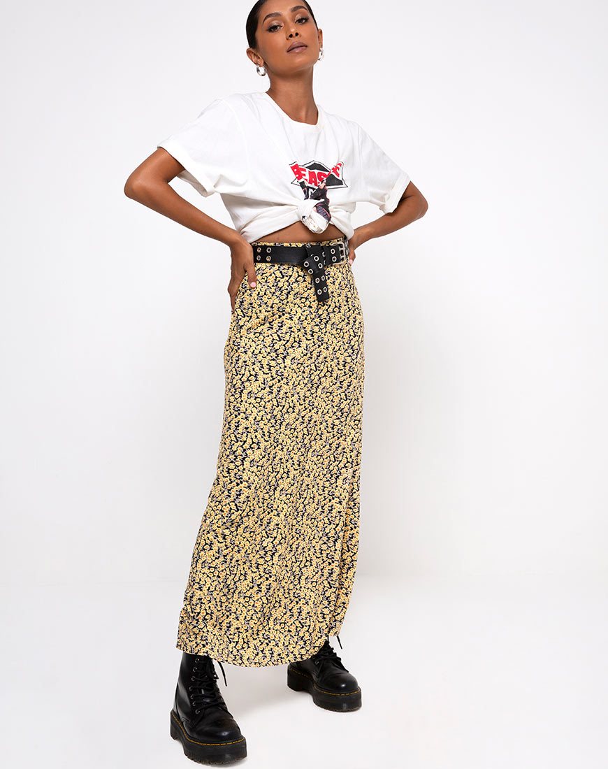 Gonna Sayan in Mini Bloom Yellow