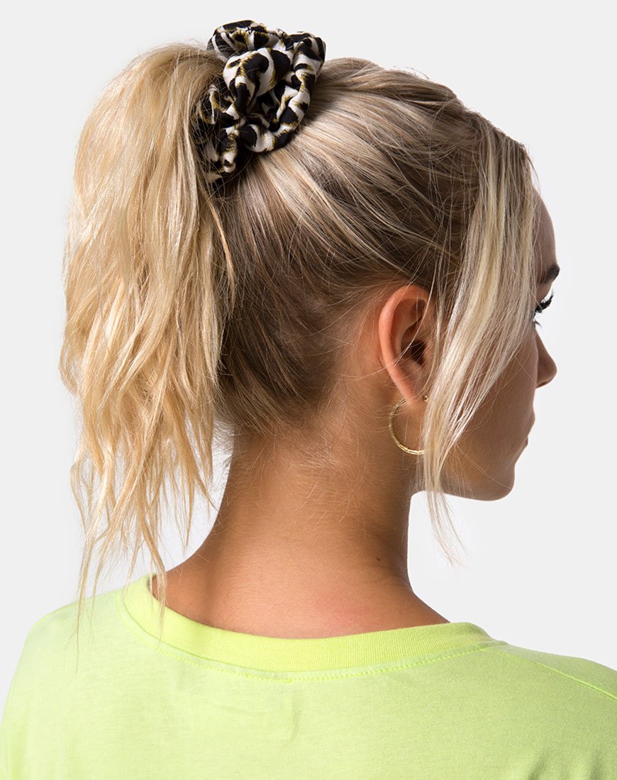 Scrunchie in ghepardo
