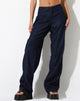 immagine di Sedna Pantaloni a gamba larga in Denim Blue Chambray
