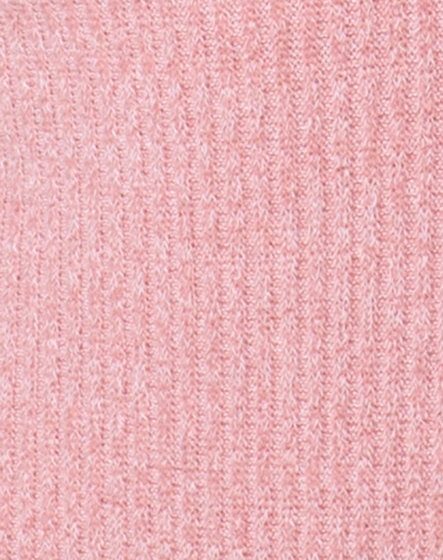 Immagine di Segina Corpetto in maglia a costine rosa