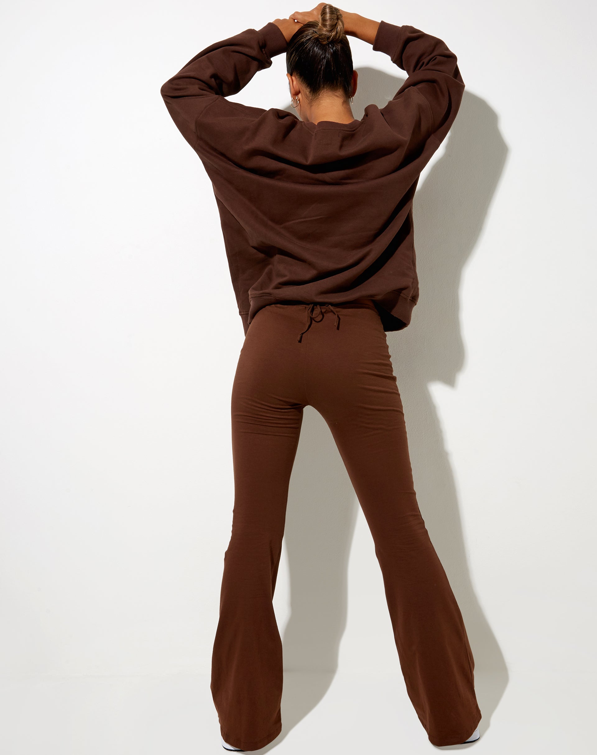 Immagine dei pantaloni Sekar Flare in Cacao