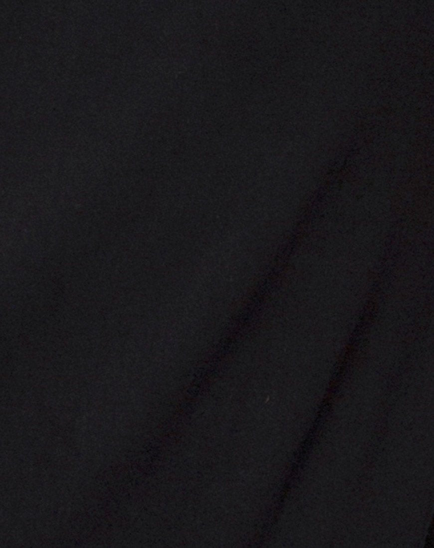 Immagine di Seldas Bodycon Dress in Black Clasp Gold