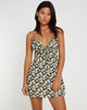 Immagine di Senora Mini Dress in Aster Nero