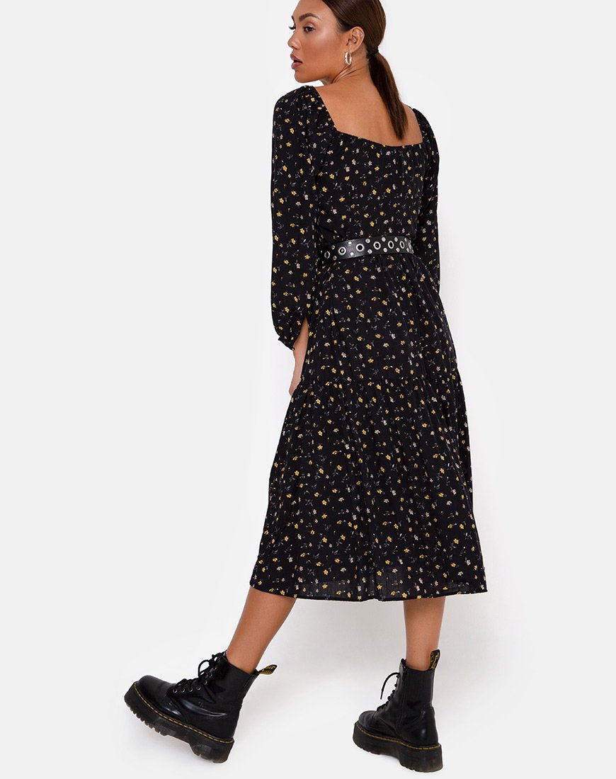 Abito Senora in Pretty Petal Black