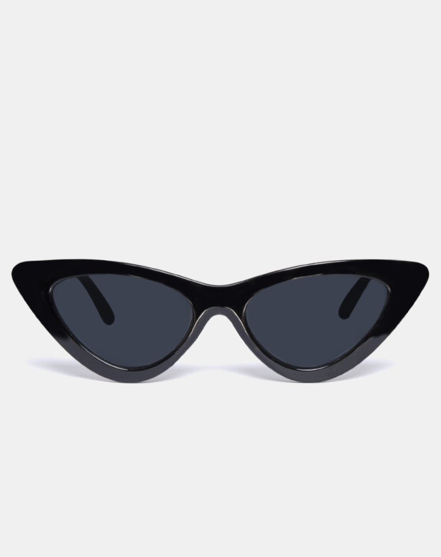 Occhiali da sole Kylie in nero e grigio