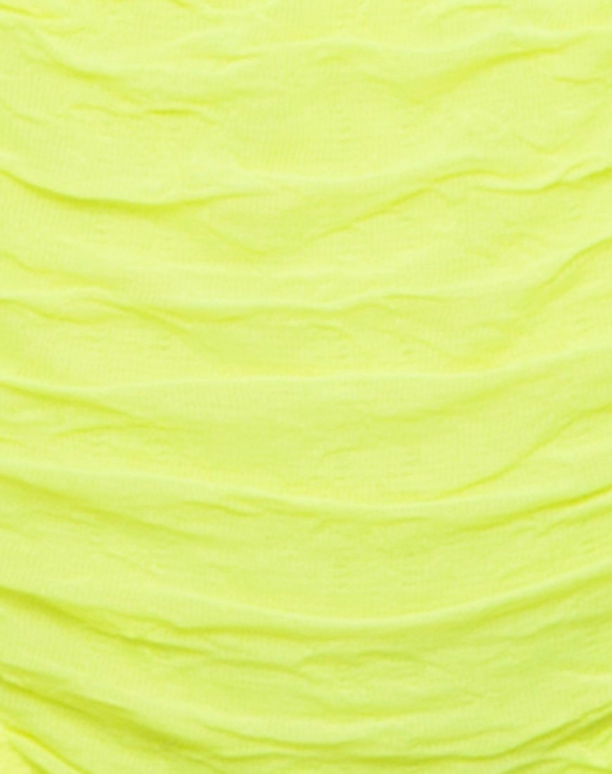 Immagine di Shani Bikini Bottom in 80s Crinkle Sour Lime