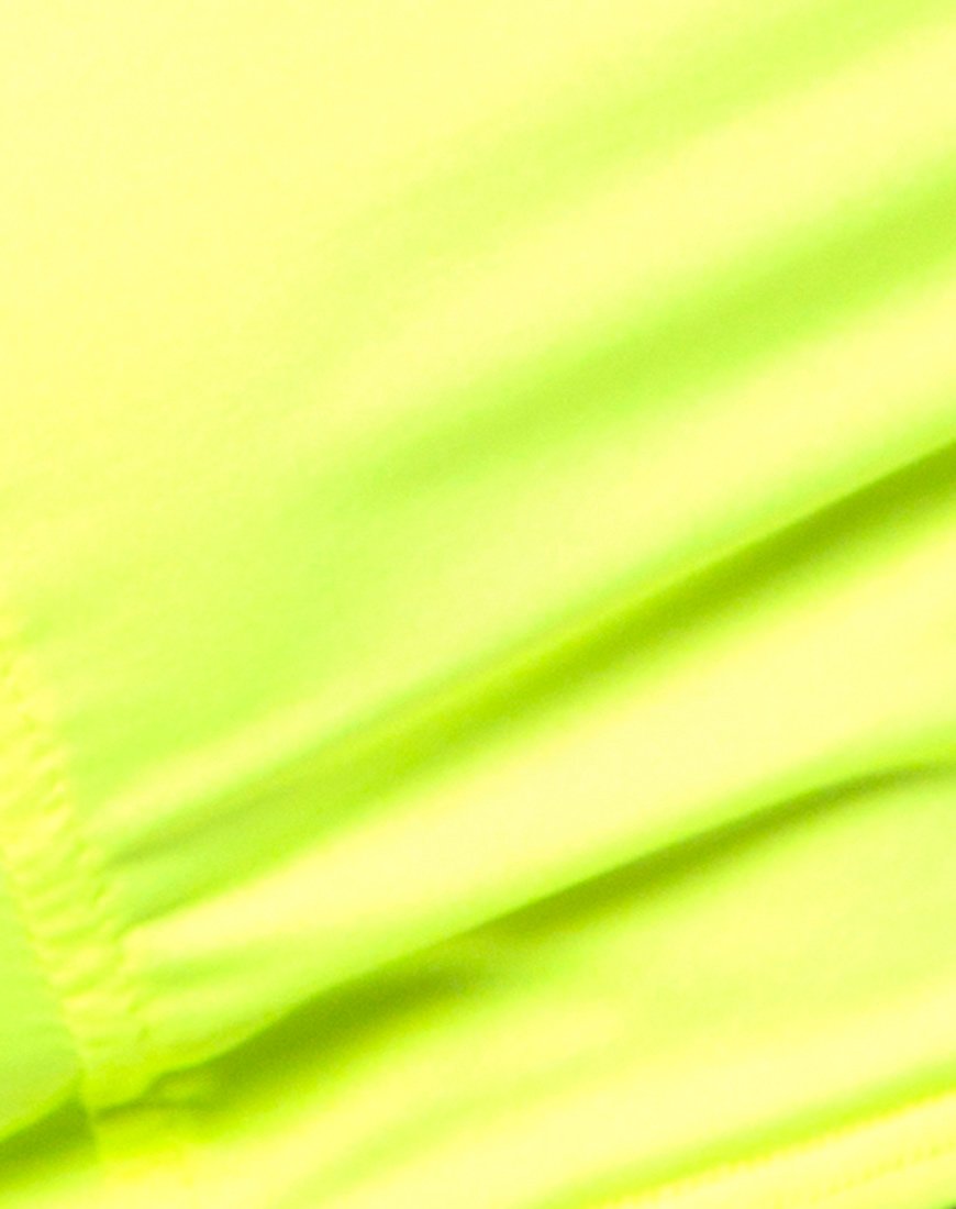 Immagine di Shani Crop Top in giallo neon