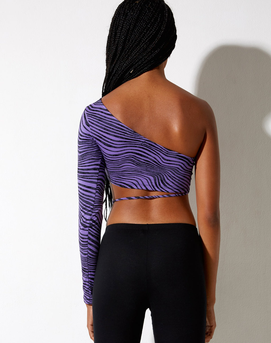 Top a maniche lunghe Shanin in Desert Terrain Purple
