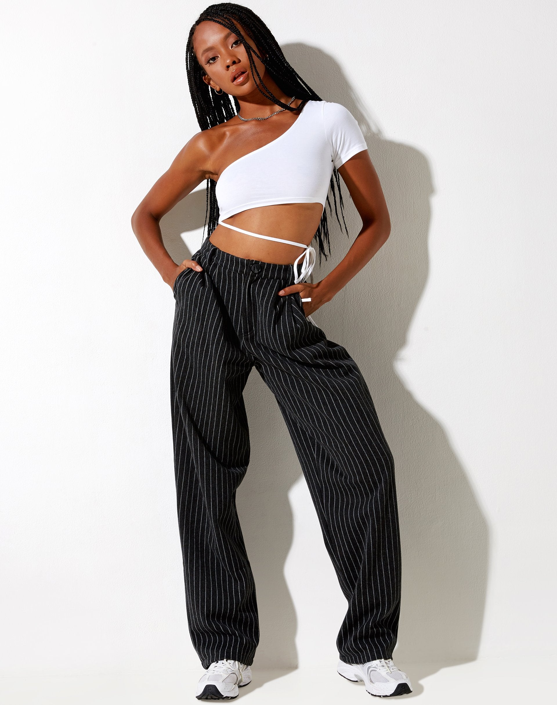 Immagine di Shanon Crop Top in bianco