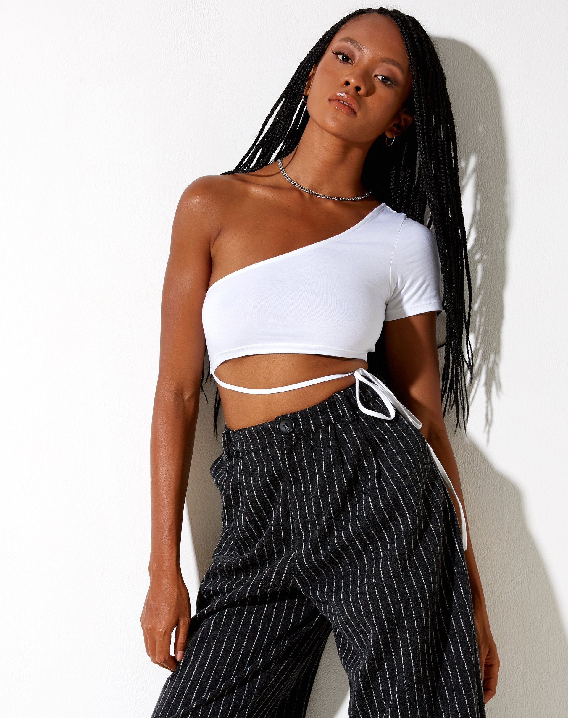 Immagine di Shanon Crop Top in bianco