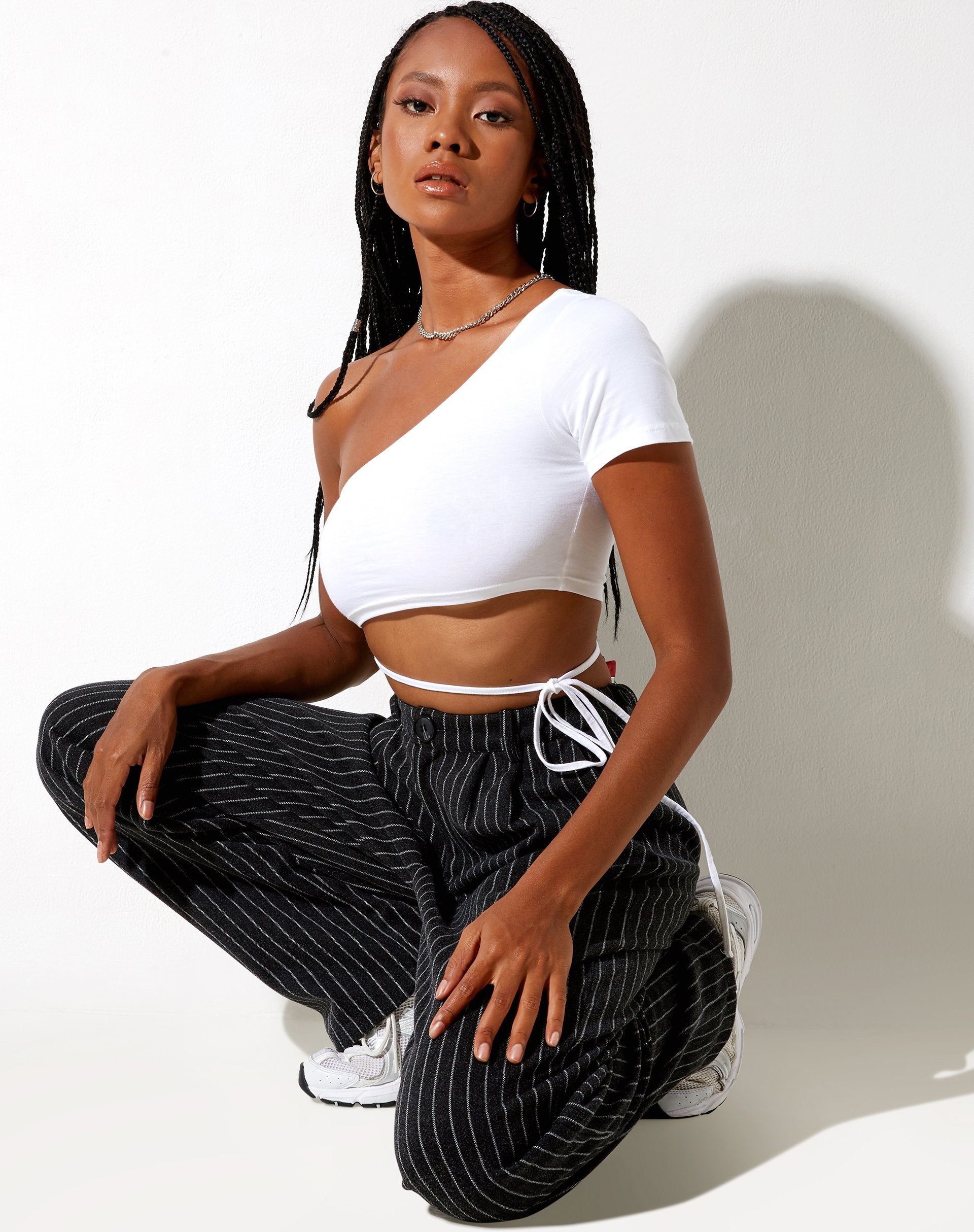 Immagine di Shanon Crop Top in bianco