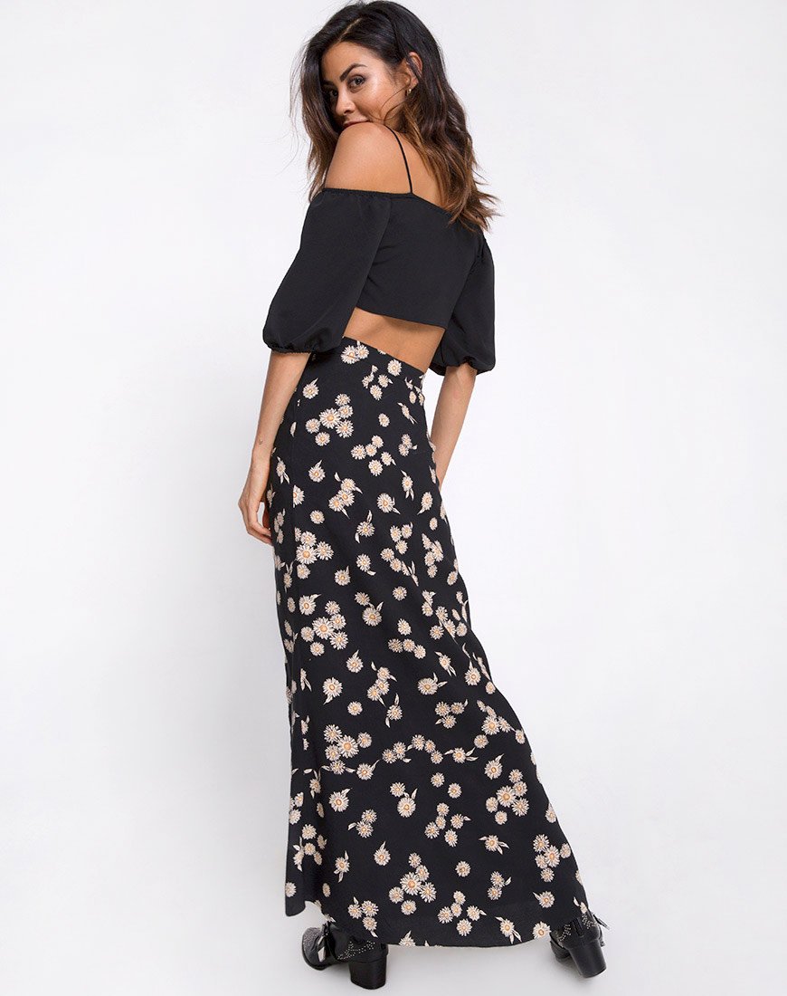 Immagine di Shayk Maxi Gonna in Grunge Daisy Floral