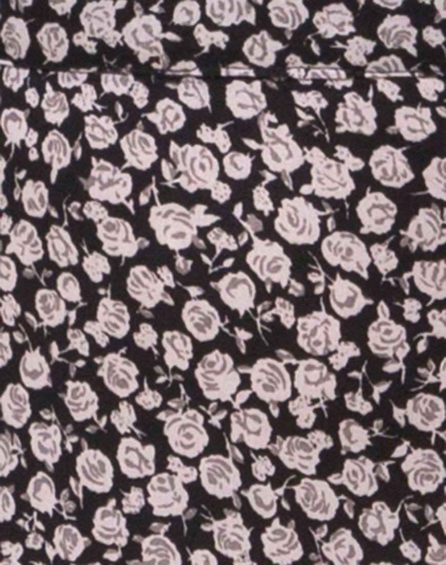 Immagine di Shayk Maxi Gonna in Ditsy Rose Nero