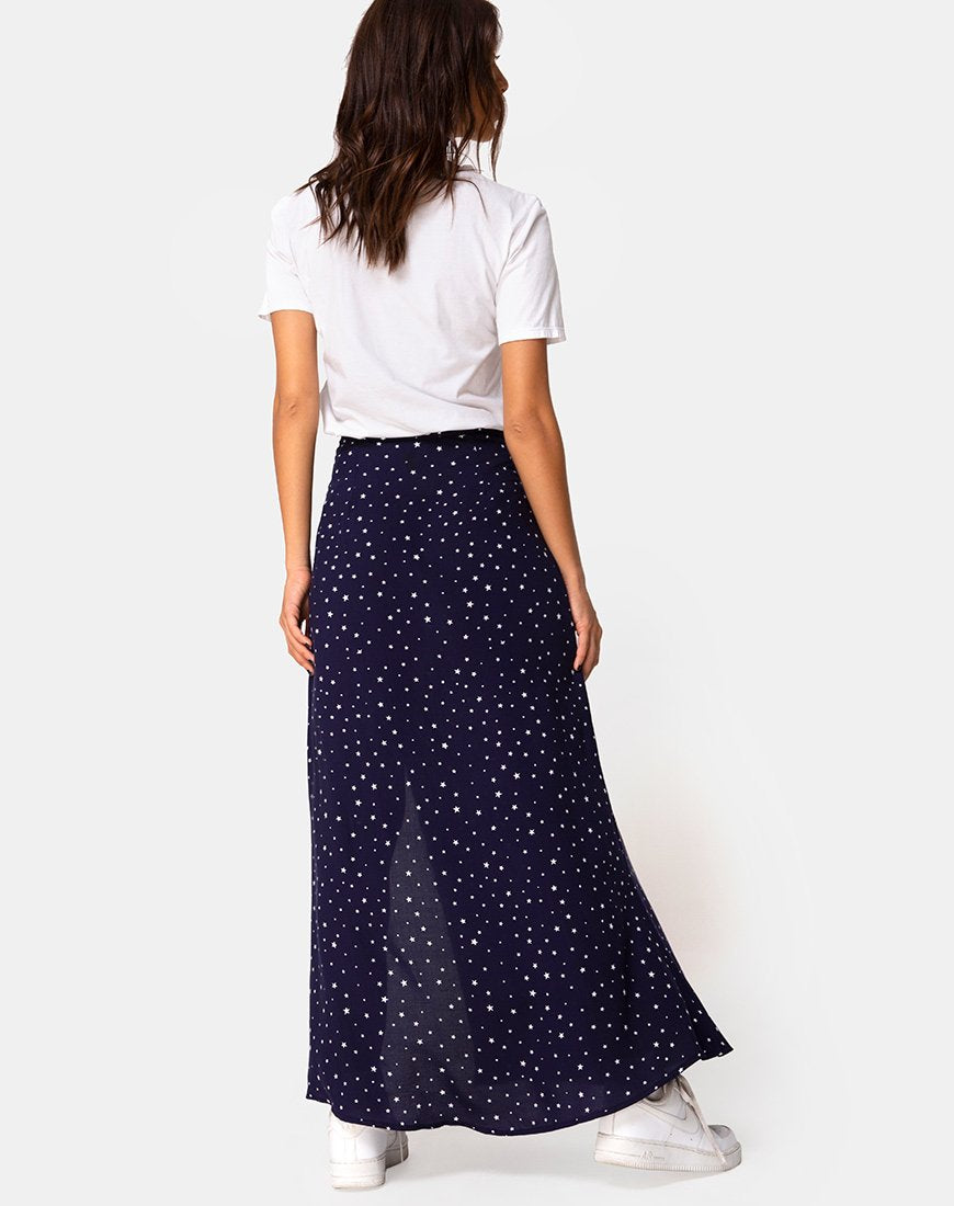 Immagine di Shayk Maxi Gonna in Starstruck Navy