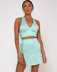 Immagine di Shenka Mini Skirt in Zebra Aquamarine