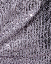 Drappo di paillettes argento