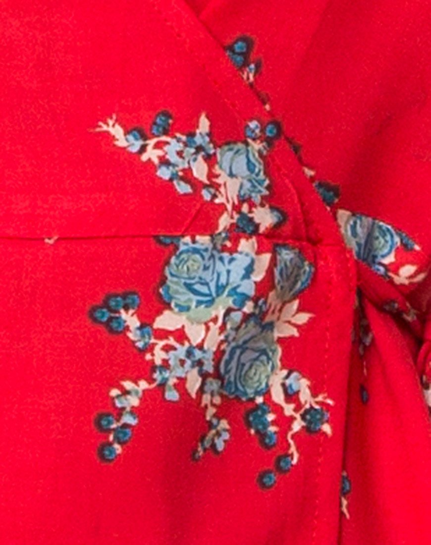 Immagine di Slava Dress in Soi Rose Red