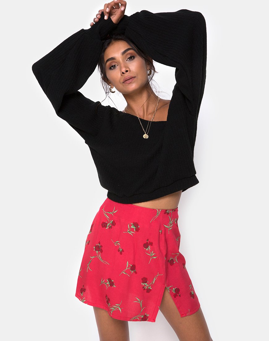 Immagine di Sheny Mini Gonna in Rouge Rose Pink