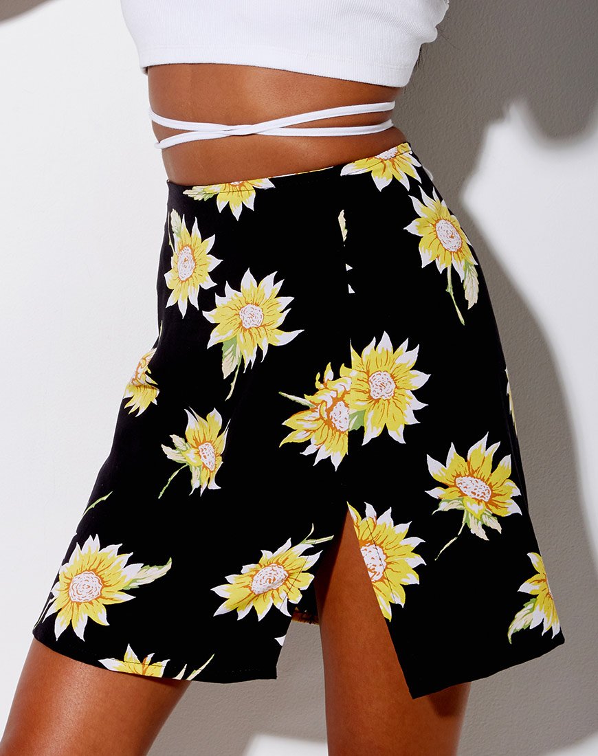 Immagine di Sheny Mini Gonna in Sunny Days Nero