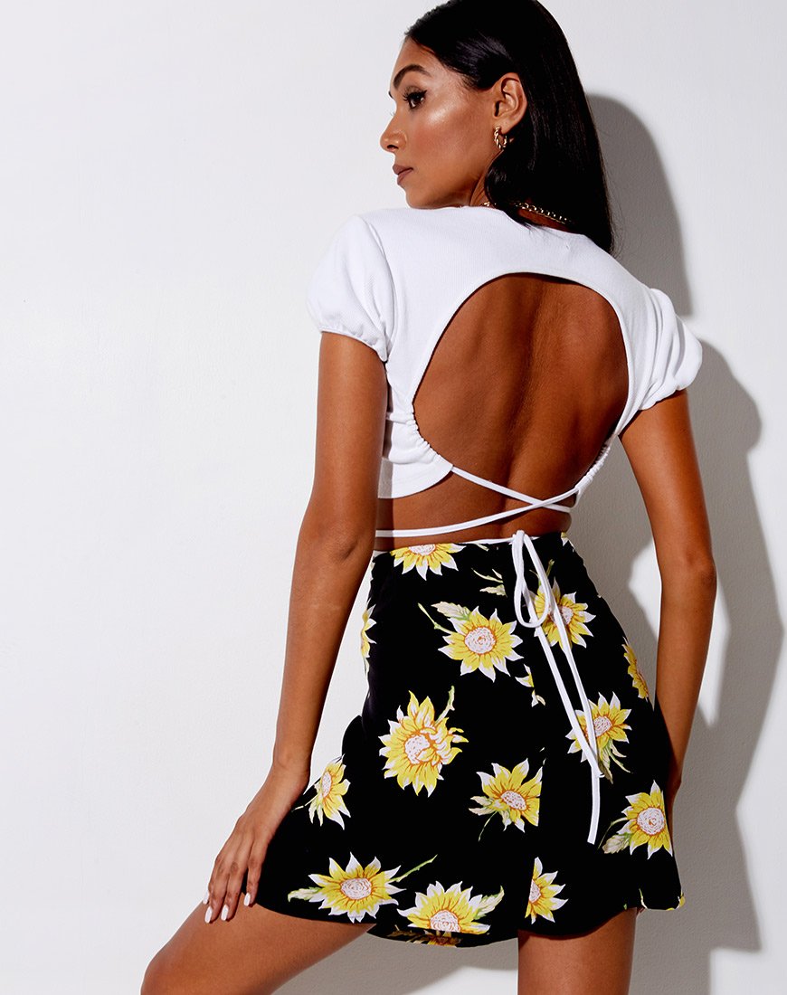 Immagine di Sheny Mini Gonna in Sunny Days Nero