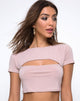 Immagine di Shim Cutout Top in Nude