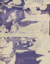 Collage floreale Ombra Viola