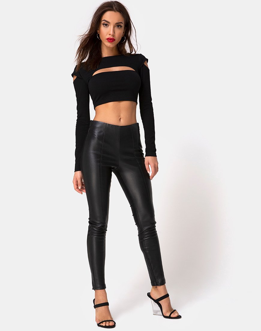 Immagine di Shink Crop Top nero