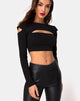 Immagine di Shink Crop Top nero