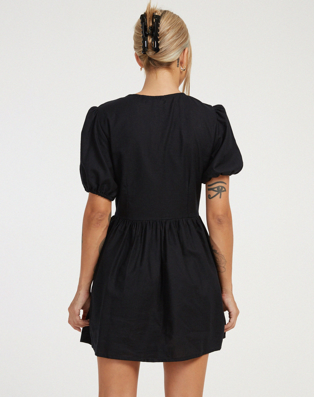 Mini abito Shirley in nero