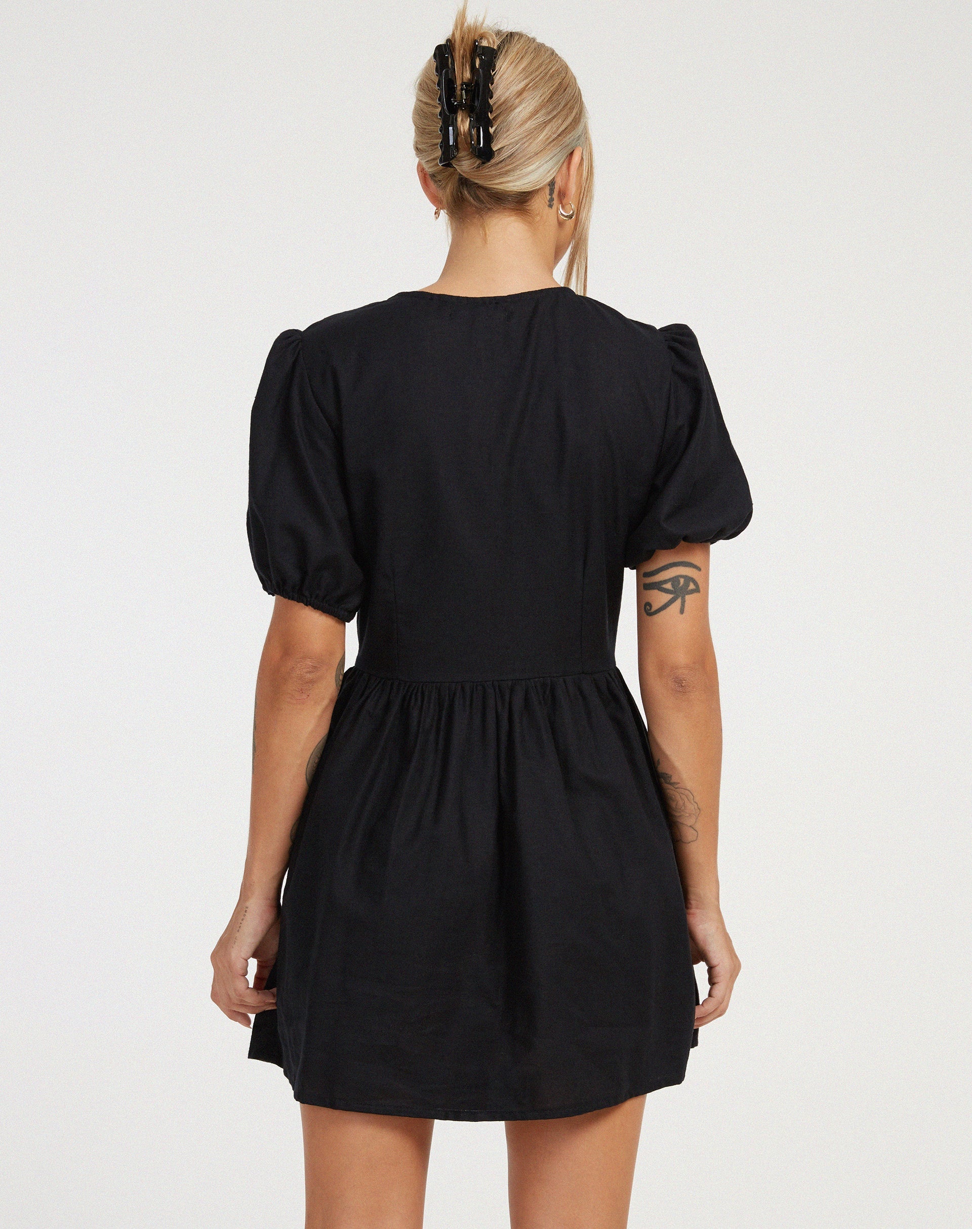 immagine di Shirley Mini Dress in nero