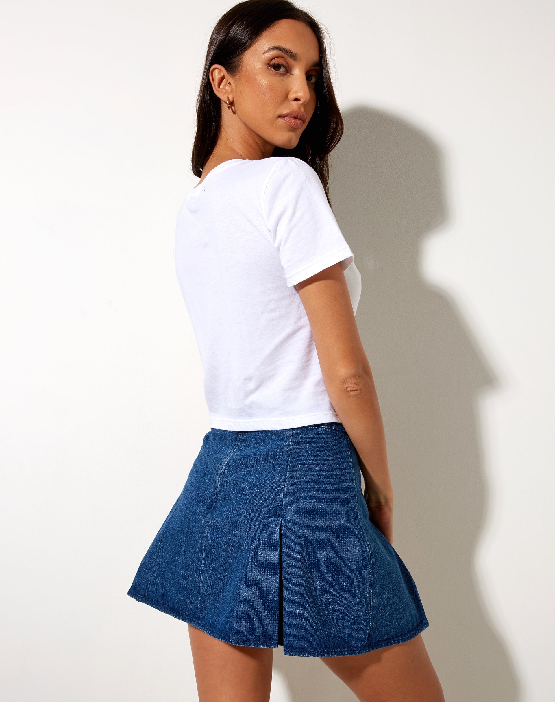 Immagine di Shrunk Tee in bianco Wild Soul