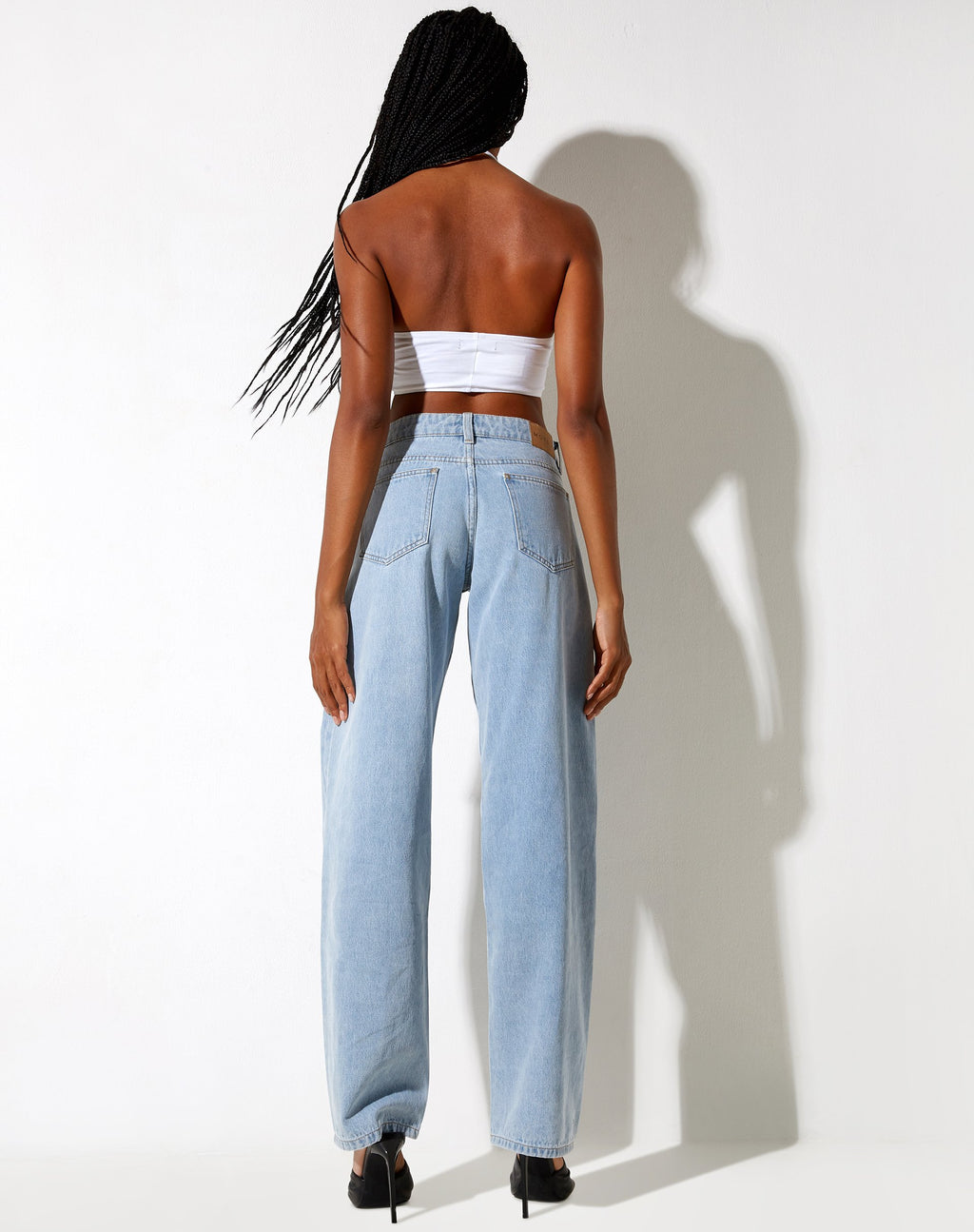 Crop Top Shuji in bianco