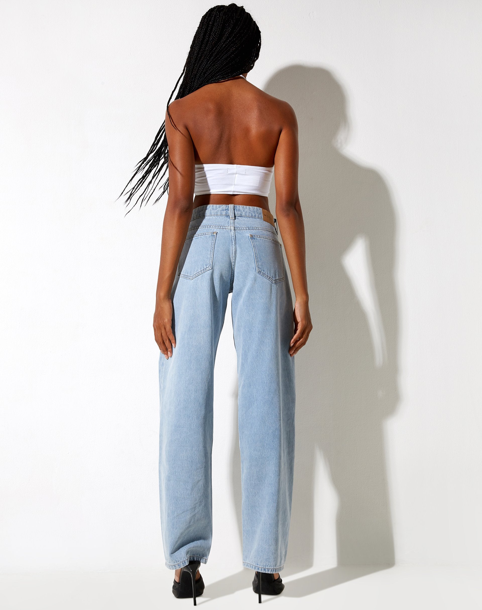 Immagine di Shuji Crop Top in Bianco