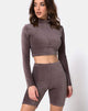 Immagine di Bike Short in velluto a coste Mocha