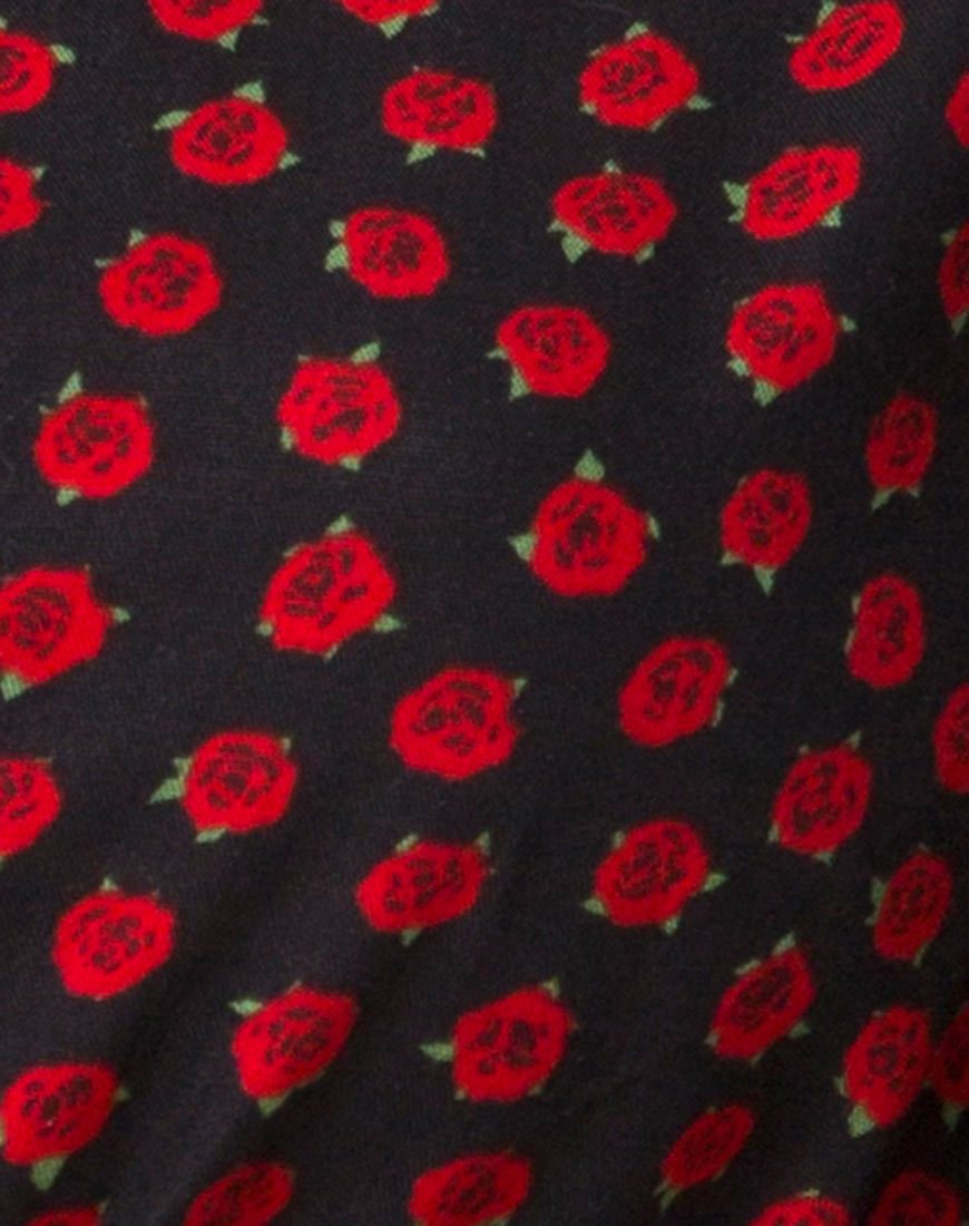 Immagine di Sibel Top in Dotty Rose Nero