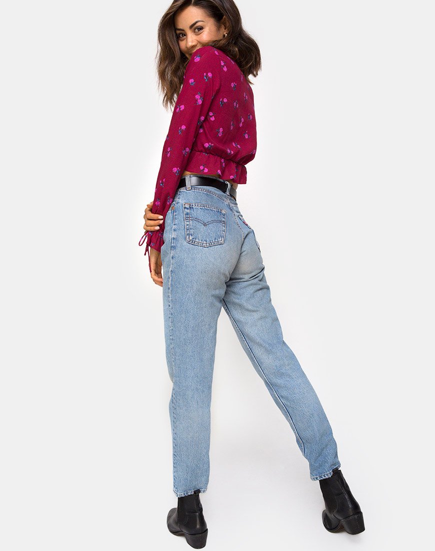 Immagine di Sibel Top in Rosa Magenta
