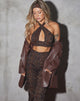 Immagine di Silta Crop Top in marrone scuro Boa