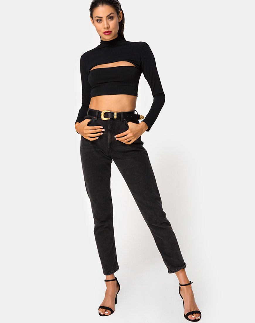 Immagine di Sinex Crop Top nero