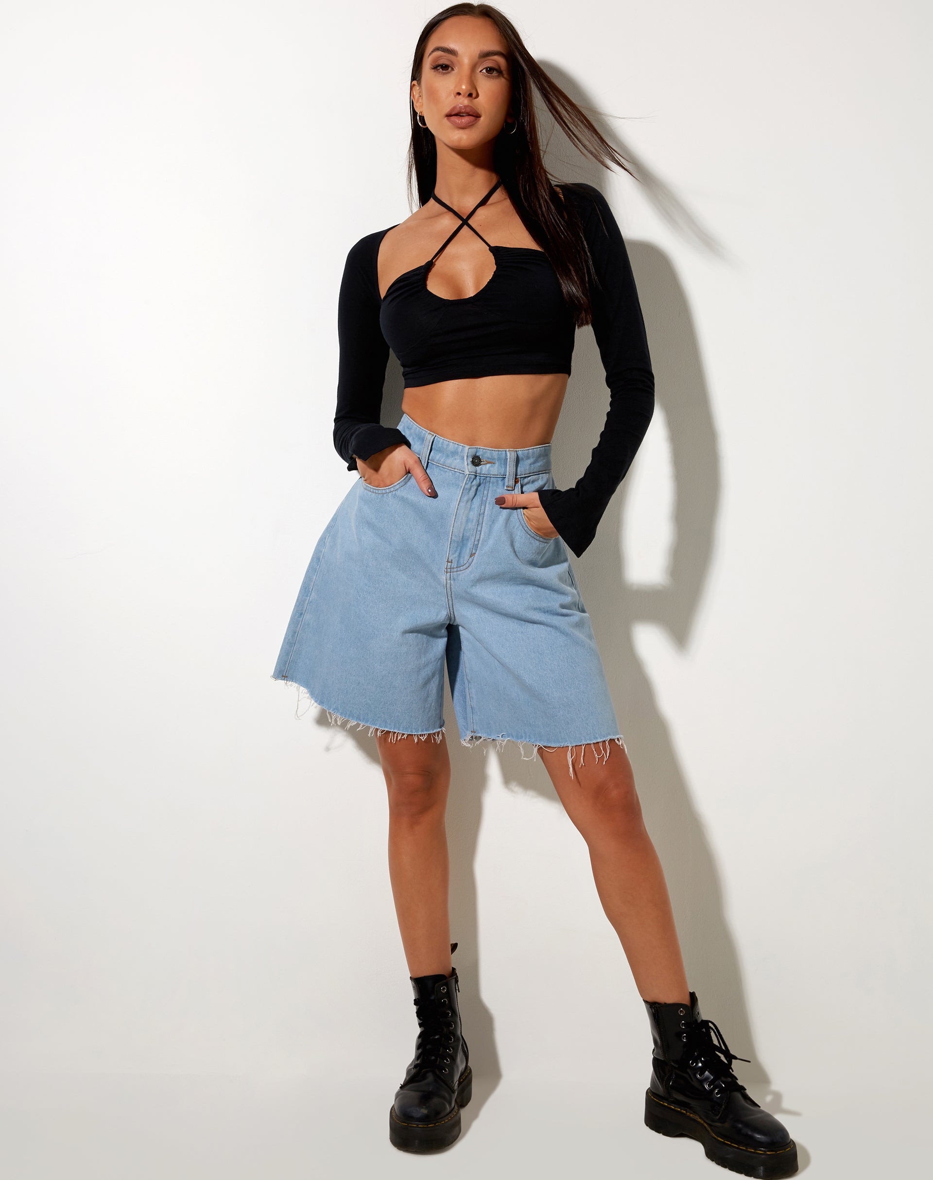 Immagine di Sira Crop Top nero