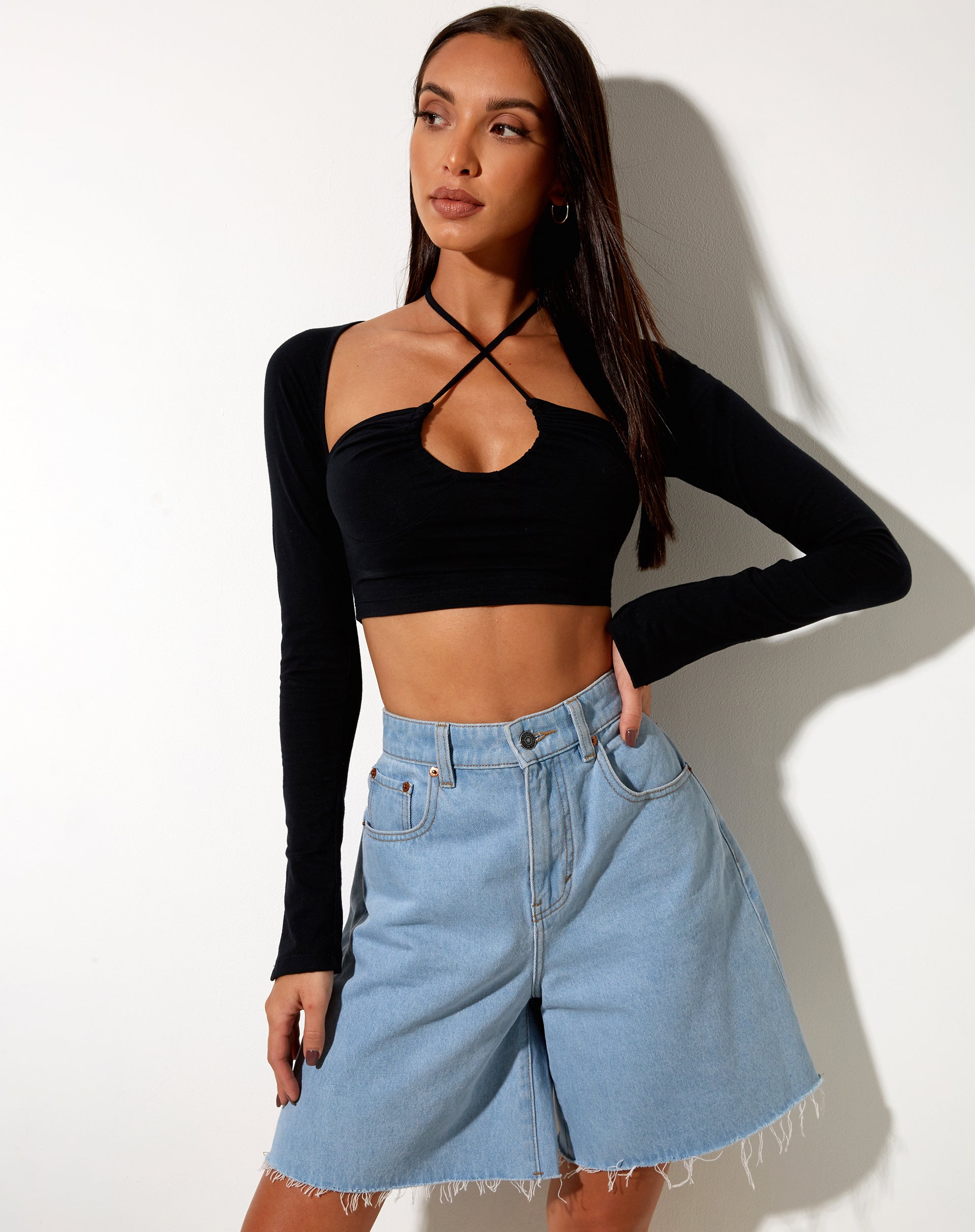 Immagine di Sira Crop Top nero