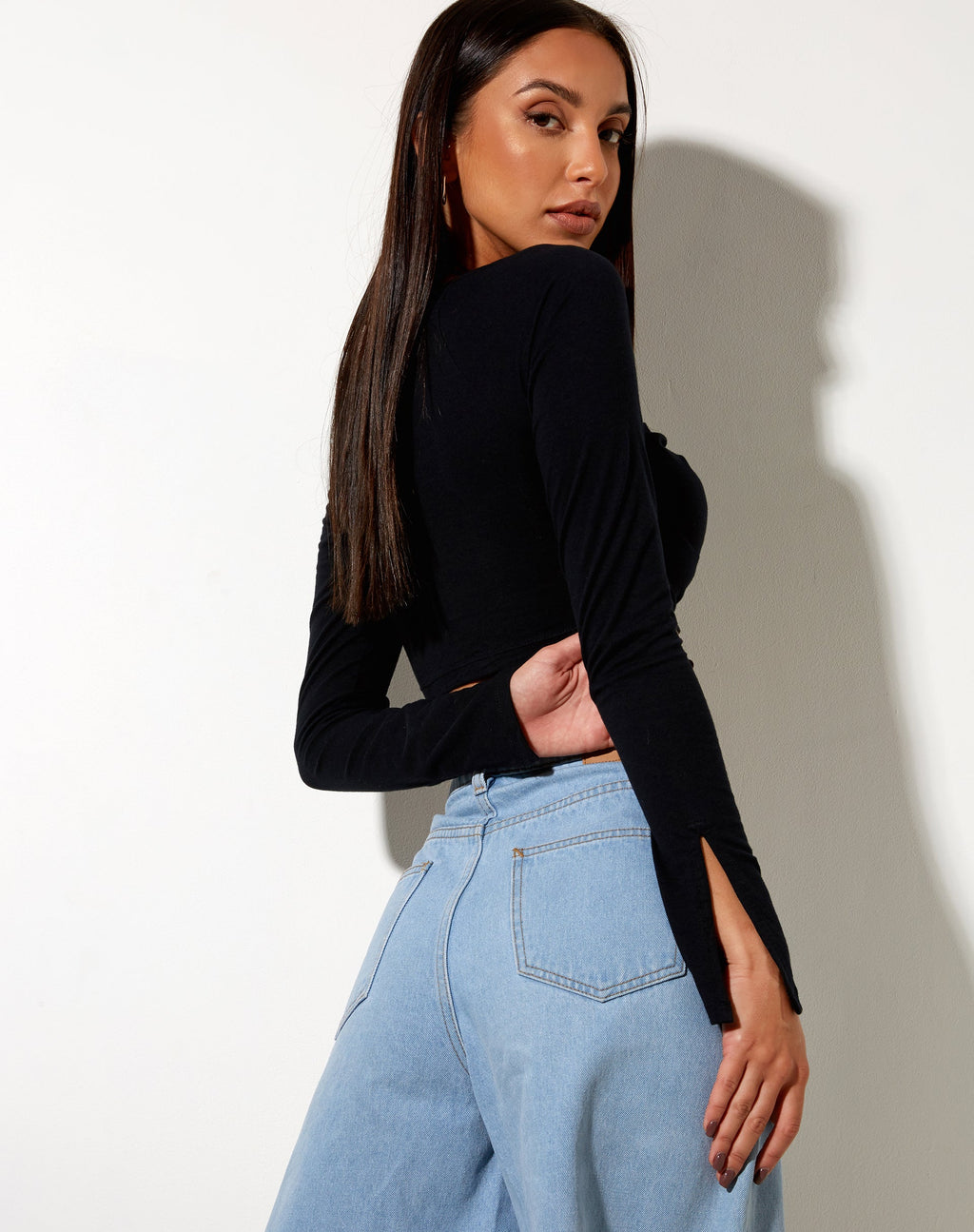 Top Sira in nero