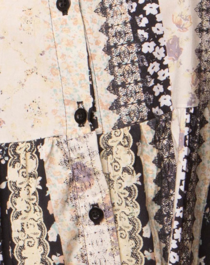 Immagine di Skibbie Babydoll Dress in pizzo grunge