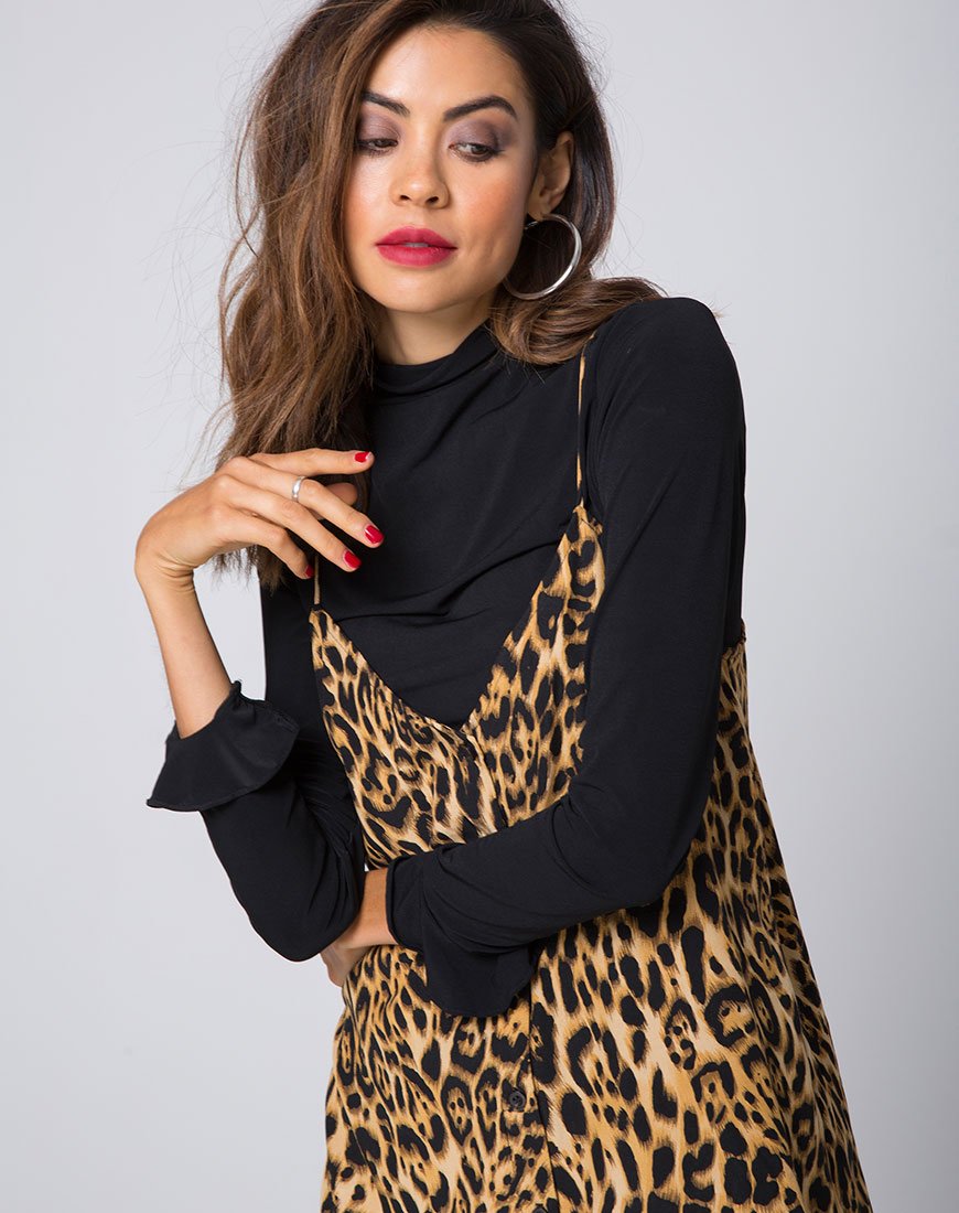 Immagine di Sanna Slip Dress in Leopard