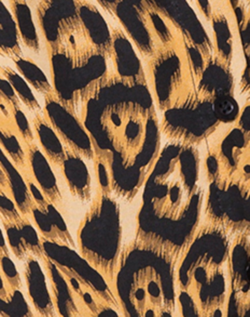 Immagine di Sanna Slip Dress in Leopard