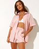 Immagine della Camicia Smita in Popeline Rosa Donna Take It Easy