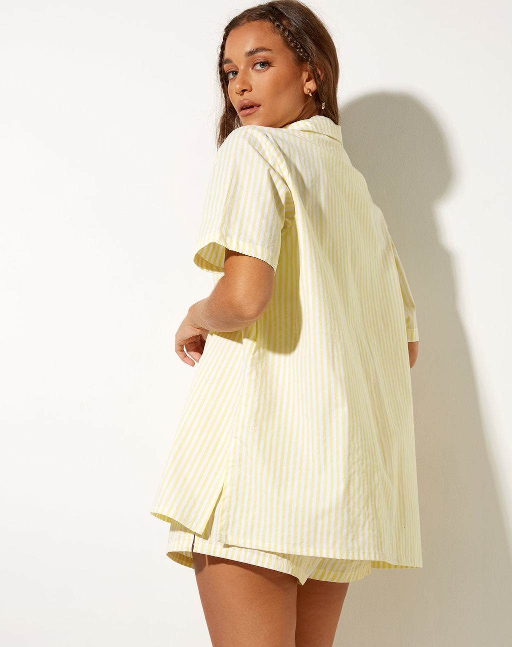 Camicia Smita in giallo trasparente Take It Easy